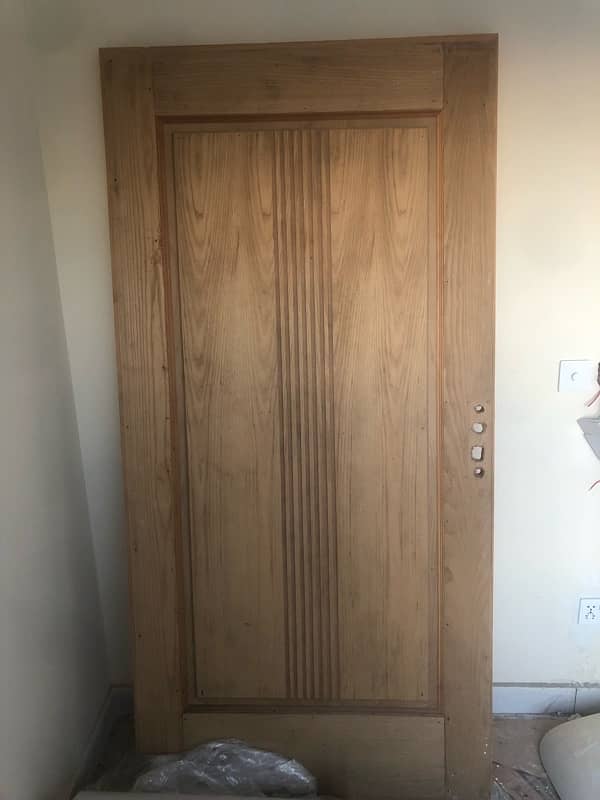 wooden Door one Pair set for sale 3