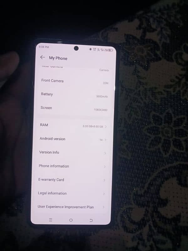 Tecno camon 20 (8+8-256) all ok 10/10 condition 4