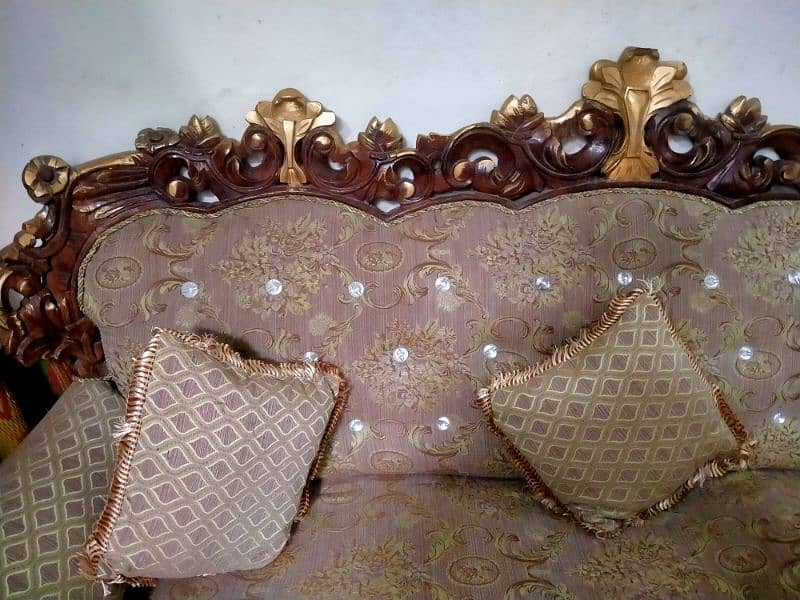 Chinioti Wooden Sofa Set. 1