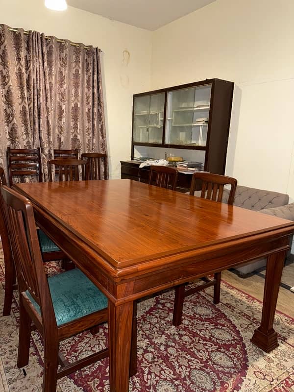 Brand New  Sheesham Wood Dining Table For Sale 1