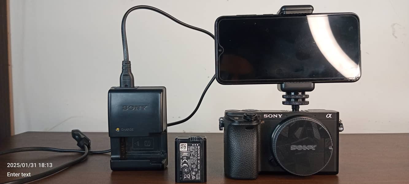 Sony A6300 Mirrorless Camera With Selfie/Vlogging Adapter 17