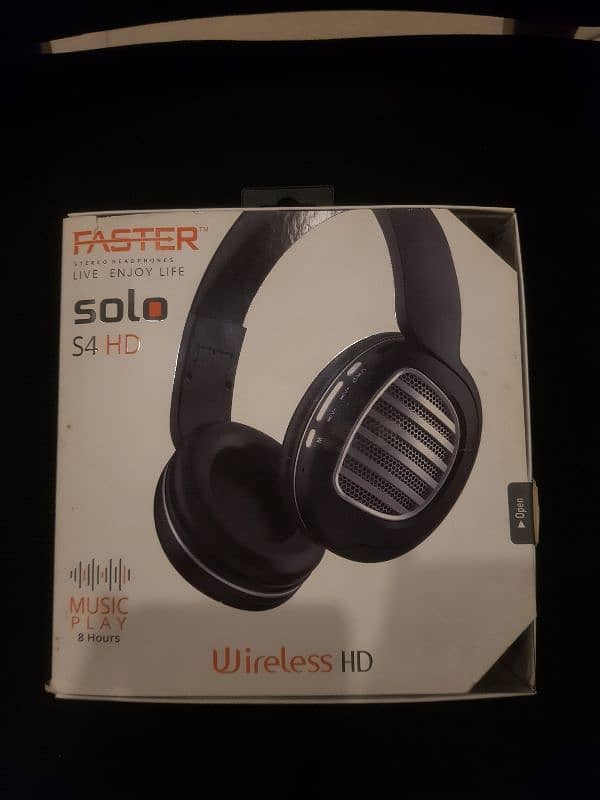 Faster S4 HD Solo Wireless Stereo Headphones New 4