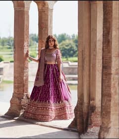 Qalamkar Original Lehnga Choli (Unused)