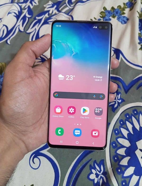 Samsung S10 plus 5g. . 8/128gb. . non pta. . all sim working 0