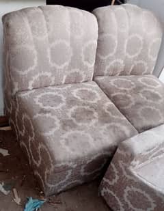 1 seater sofa 2 Peace's. and one of side table