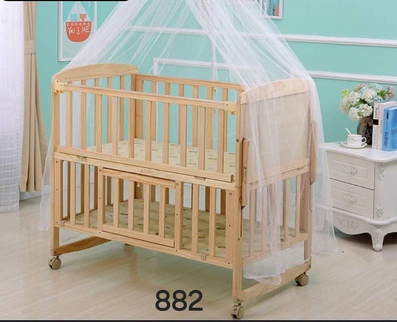 Kids bed baby bed baby cot kids cot (4month used) 4