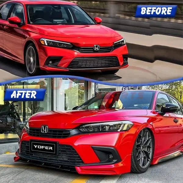 YOFER Style Body Kit for Honda Civic 11th Gen 2022-2023 1