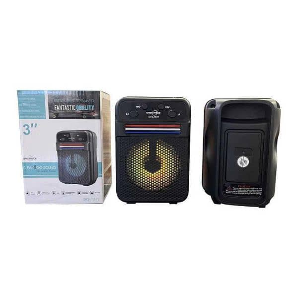 GTS_1372 premium wireless Bluetooth speaker with long life battery. 0