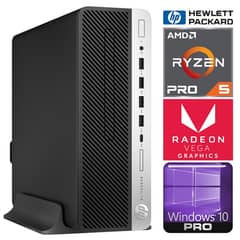 HP EliteDesk 705 G4 SFF AMD Ryzen 5 PRO 2400G 16Gb Ram 256Gb Nvme