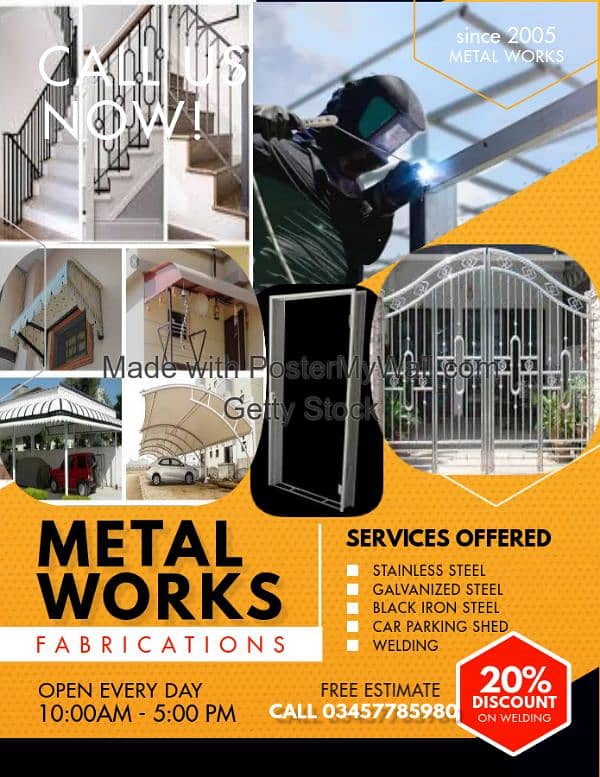 we provide welding work at your home 0