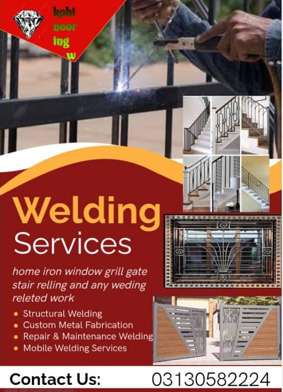 we provide welding work at your home 1