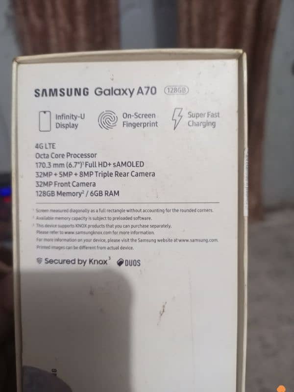 Samsung galaxy A70 2