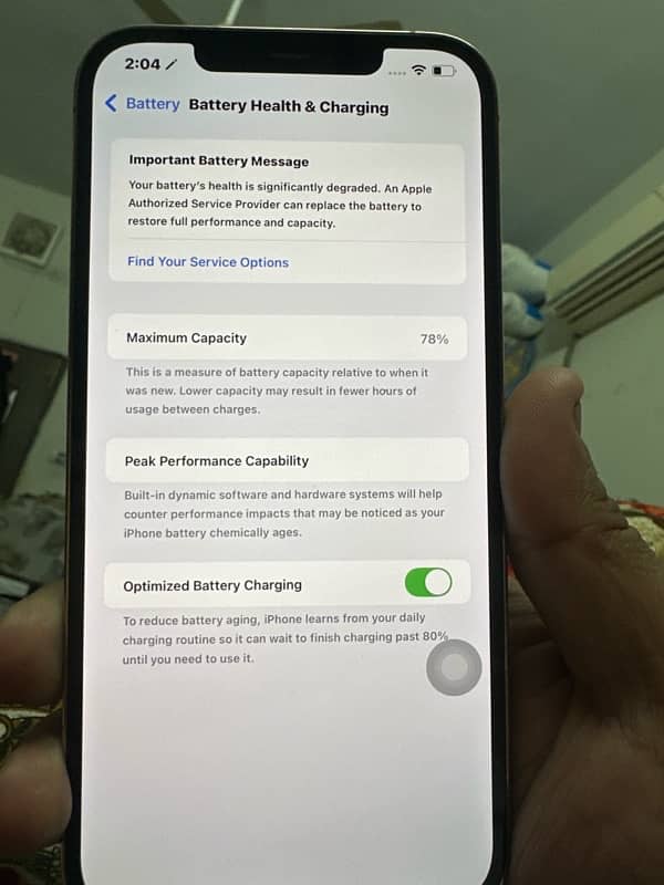 iPhone 12 pro max pta Approved 256 Gb 7