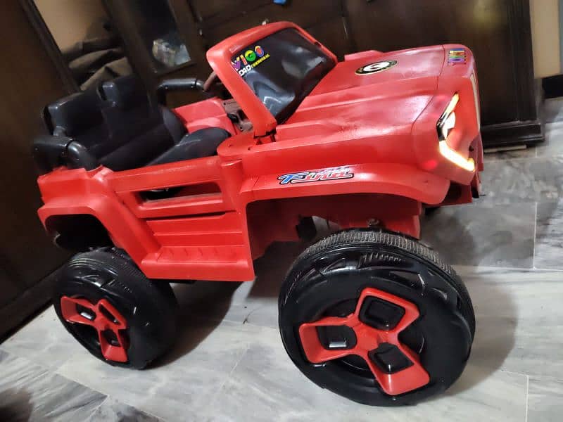 Rechargeable kids jeep 2