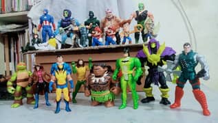 action figures game characters