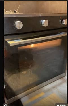 Company : crown  Big size oven Electric + gas