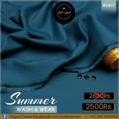 Special Sale by Saf e Aman    Men's wash and wear collection. .