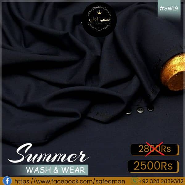 Special Sale by Saf e Aman    Men's wash and wear collection. . 2