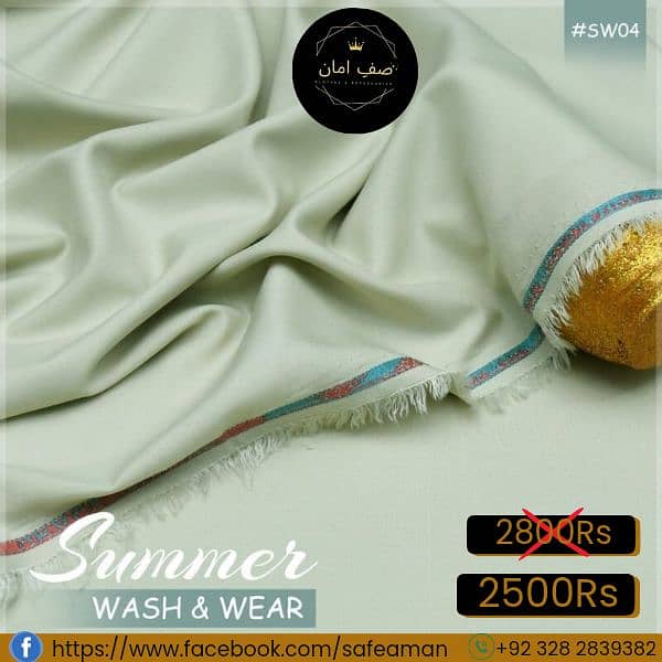 Special Sale by Saf e Aman    Men's wash and wear collection. . 10