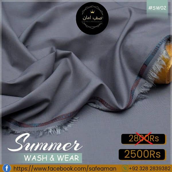 Special Sale by Saf e Aman    Men's wash and wear collection. . 12