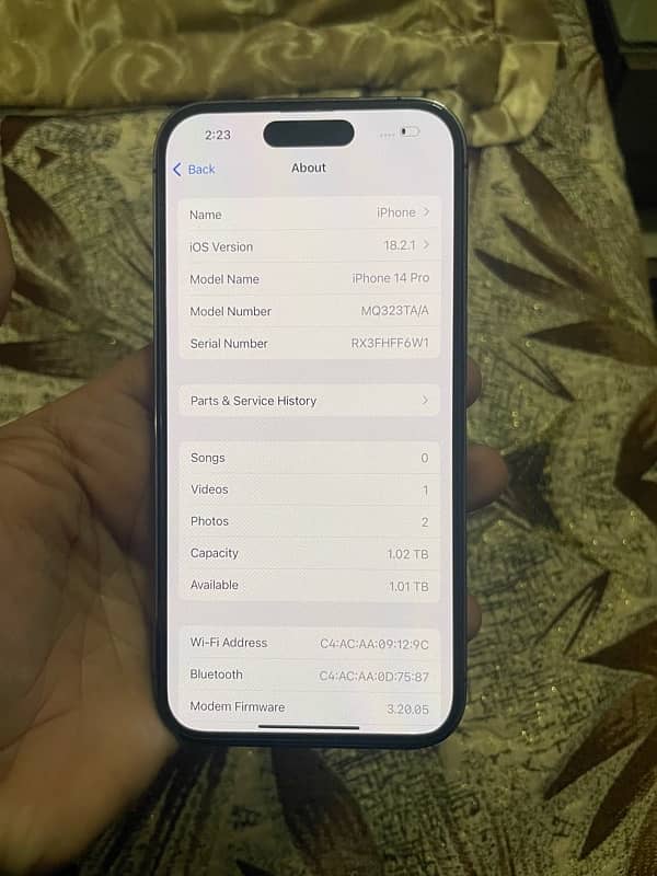 I PHONE 14 PRO 1TB PTA APPROVED! 4