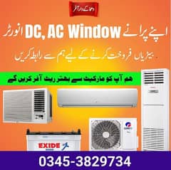 OLD AC SPLIT WINDOW AC PORTABLE AC BUYER KARACHI