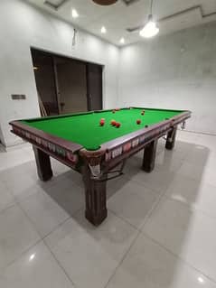 Cheena snooker table 5x10, 2inch marble