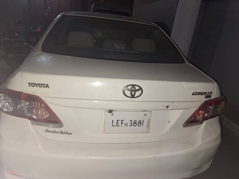 Toyota Corolla XLI 2014 3