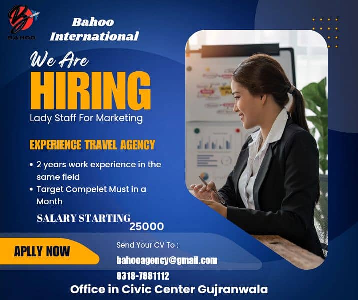 Job Offer for Travel Agency 0