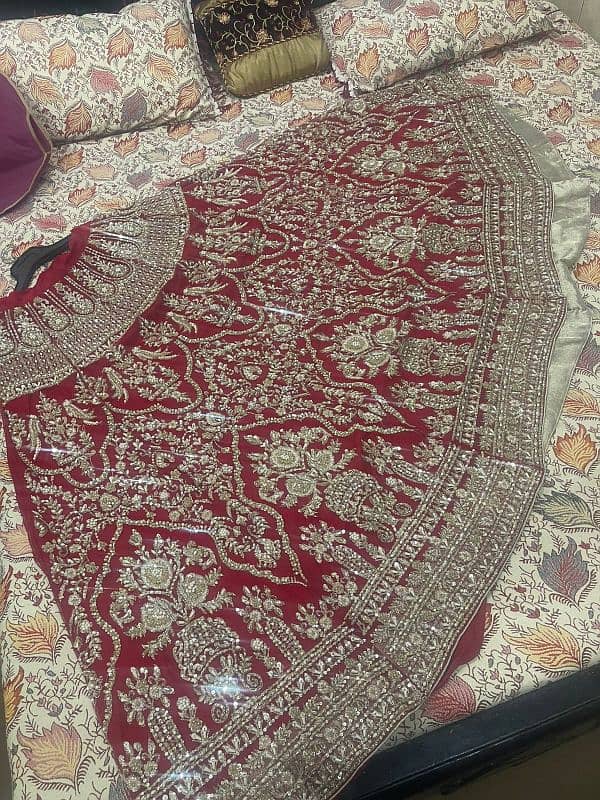 bridal barat dress(lehnga choli dupata) 0