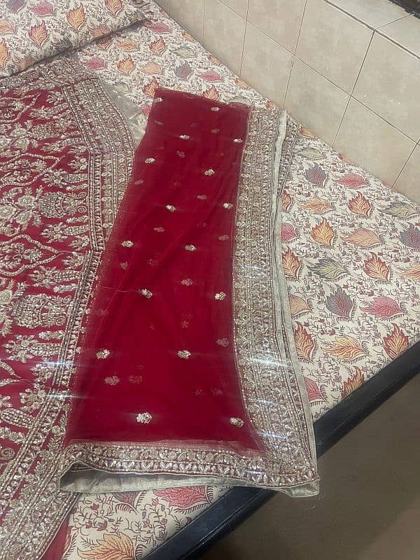 bridal barat dress(lehnga choli dupata) 2