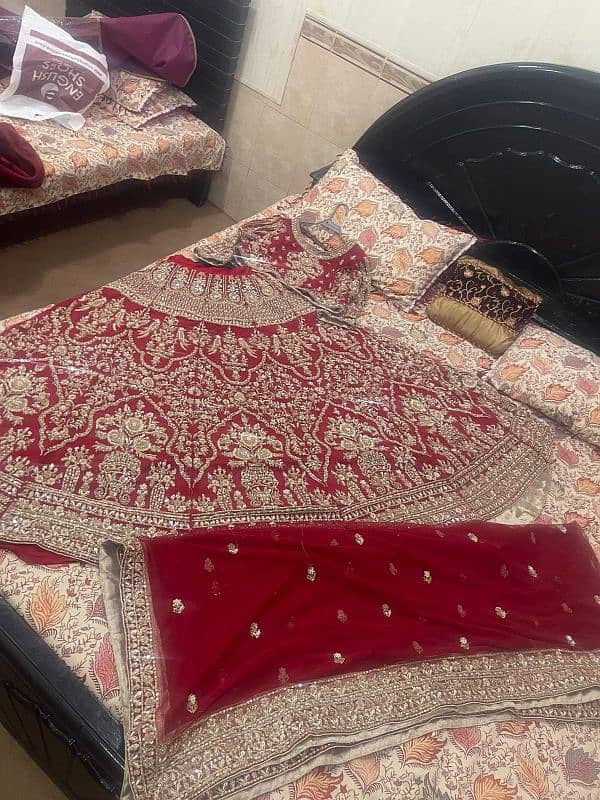 bridal barat dress(lehnga choli dupata) 3