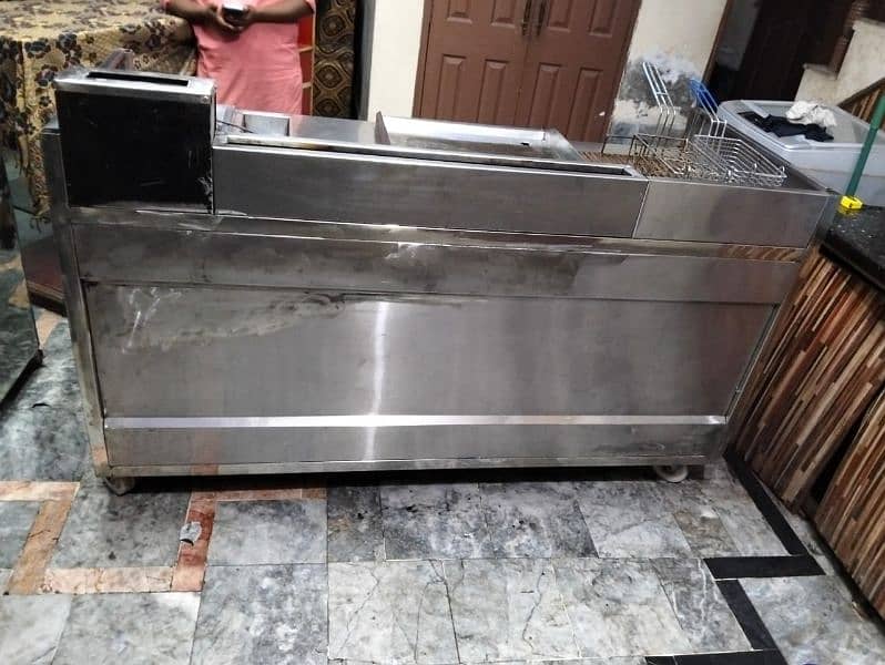 Pure S. S 4in1 like a new totally steel counter for sale. 2