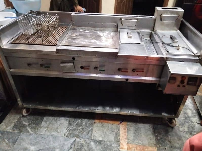 Pure S. S 4in1 like a new totally steel counter for sale. 14