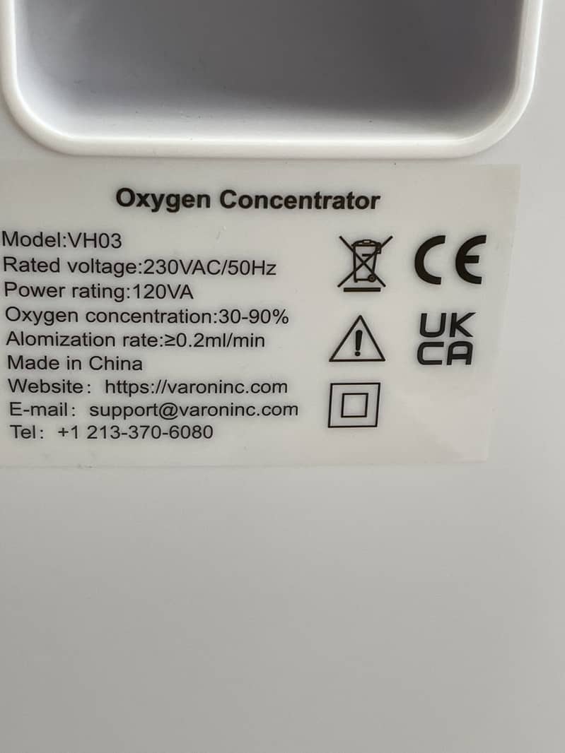 1-7L/Min Oxygen Concentrators Most Efficient Home Oxygen concen VH03 12