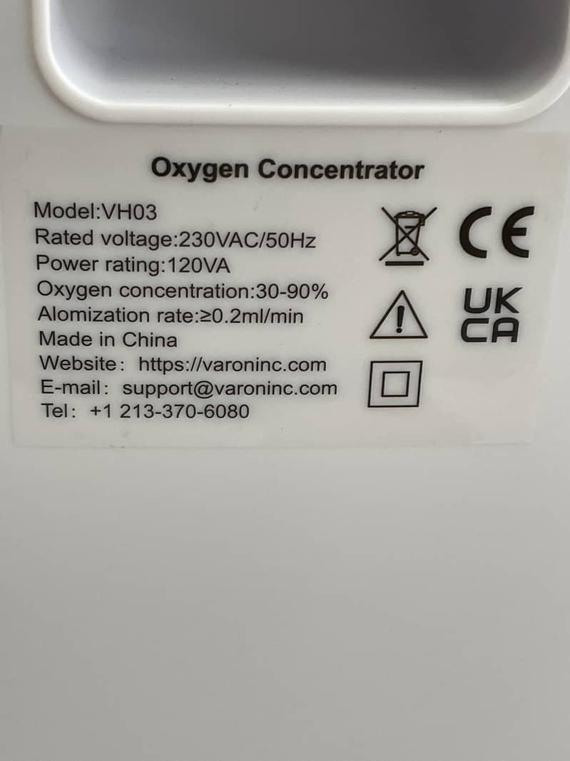 1-7L/Min Oxygen Concentrators Most Efficient Home Oxygen concen VH03 13