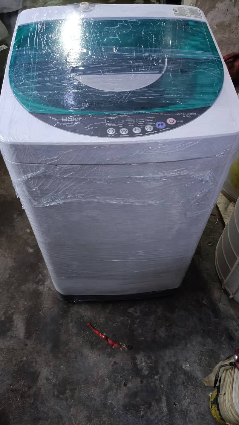 Haier 8.5 kg Good Condition with warranty Automatic Washing Machine 1