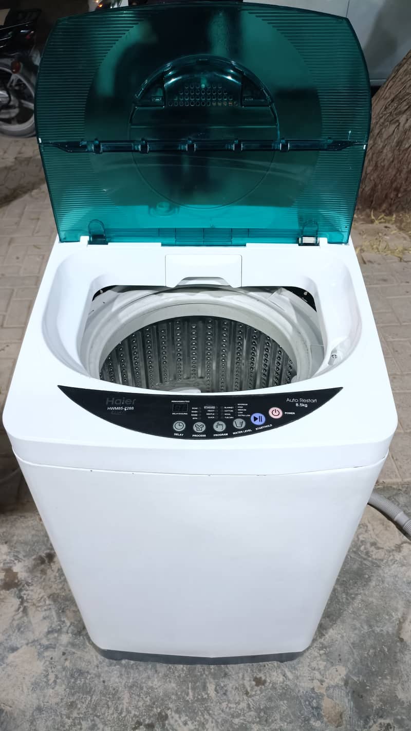 Haier 8.5 kg Good Condition with warranty Automatic Washing Machine 3