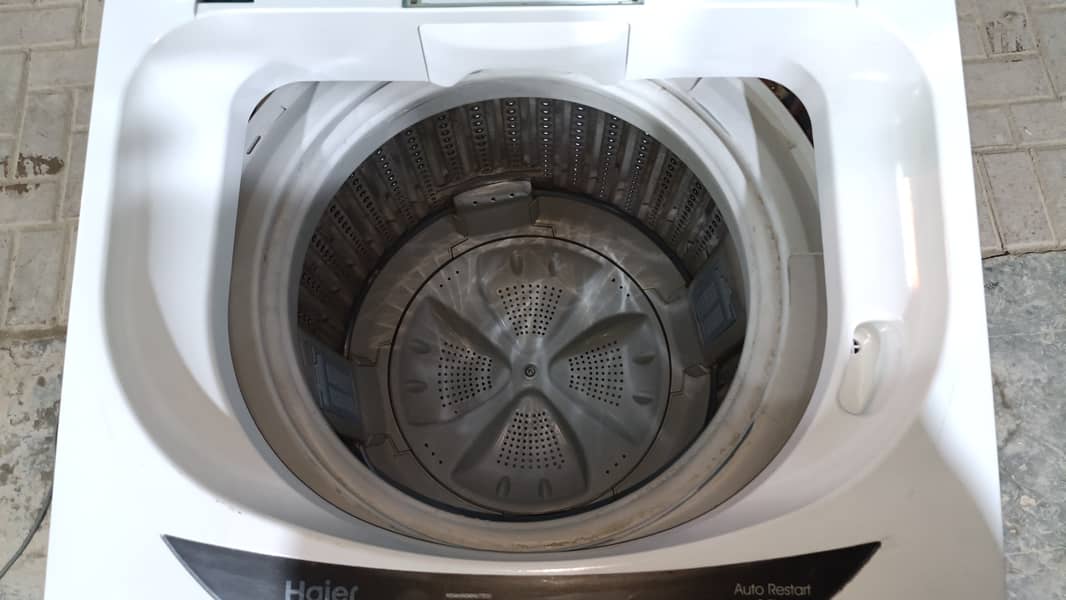 Haier 8.5 kg Good Condition with warranty Automatic Washing Machine 4