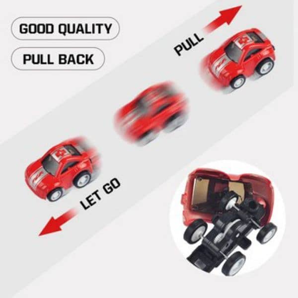 pack of 20 -  pullback mini cars 4