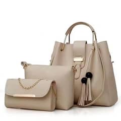 Woman's PU Leather handbag