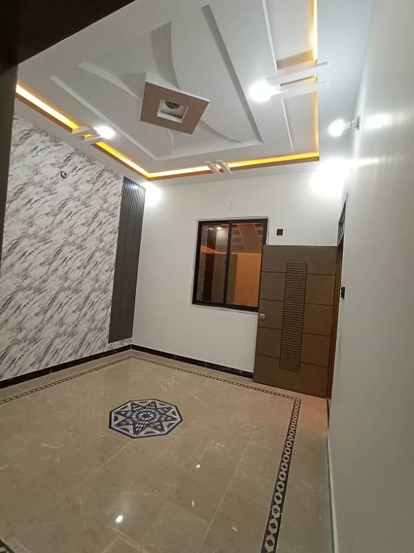 Beautiful BRAND NEW Ground+1 House for SALE in North Karachi sector 5-C/2 in 1crore 70 Lac 4