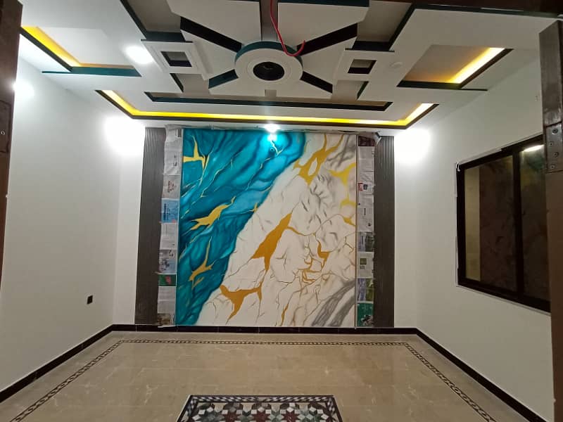 Beautiful BRAND NEW Ground+1 House for SALE in North Karachi sector 5-C/2 in 1crore 70 Lac 11