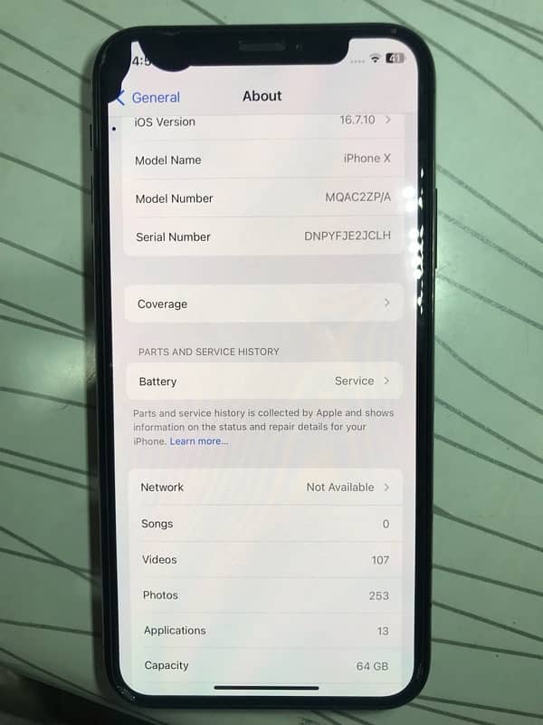 iphone X 64gb non pta 2