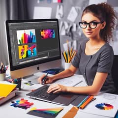 Part Time Expert Female Graphic Designer (remote work)