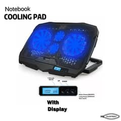 S18 Cooling Pad For 14-17 Inch Laptops Gaming Notebook 4 Fans