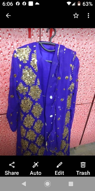 fancy chifon abaya with scarf. . 2