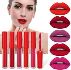 bold. red  coverage  red shades lip gloss pack of 2