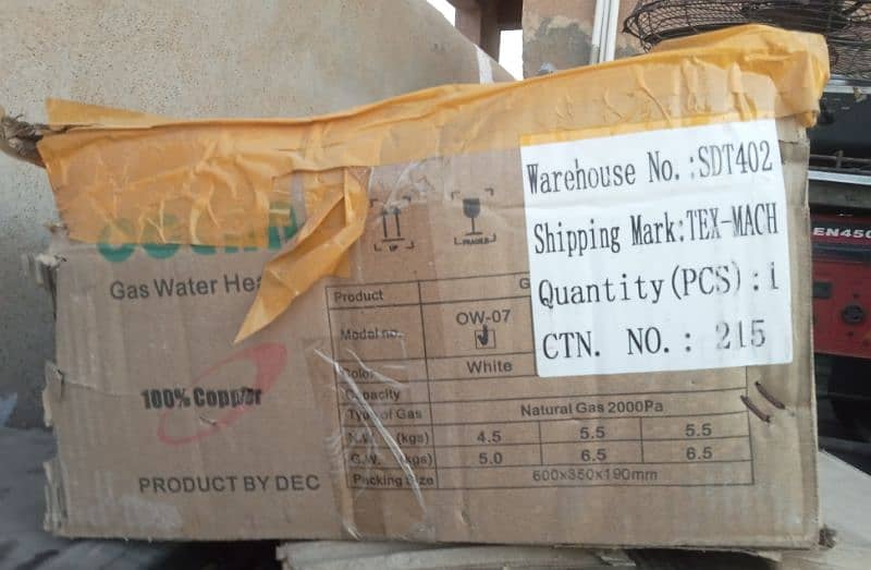 ocean company instant geyser not even one season used 2
