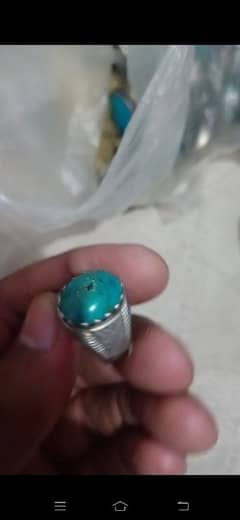 origenal chandi rings irani feroza moh. e. najaf